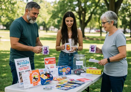 Hayır etkinliği grupları