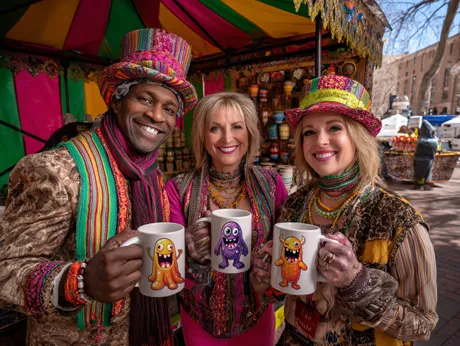 Fuar ve festival satıcı takımları